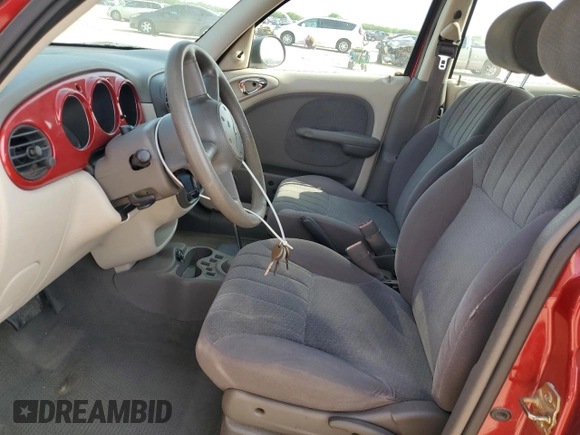 2005 Chrysler PT Cruiser z VIN 3C4FY48B55T633426, wystawiony jako Copart lot #51105315 z przebiegiem 210 560 mil mil oraz Szkoda całkowita • Salvage title. Historia ofert i sprzedaży dostępna na DreamBid. Obrazek 7.