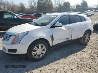 2014 Cadillac SRX Luxury Collection with VIN 3GYFNBE30ES539559, listed as a Copart auction lot 48414895 with 109,989 mi miles and Salvage Title. Bid and sale history available at carsss.com. Image 1.