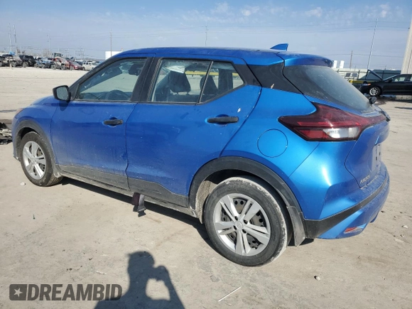 2021 Nissan Kicks S with VIN 3N1CP5BV1ML565674, listed as a Copart auction lot 46904575 with 69,951 mi miles and Salvage Title. Bid and sale history available at carsss.com. Image 2.