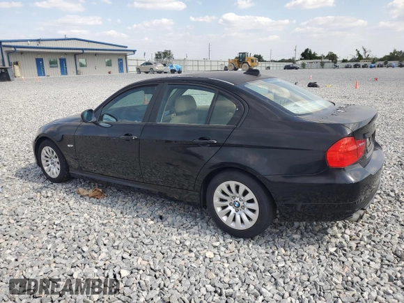 2009 BMW 3 Series 328i with VIN WBAPH77549NM31150, listed as a Copart auction lot 54252305 with 0 mi miles and Clean Title. Bid and sale history available at carsss.com. Image 2.