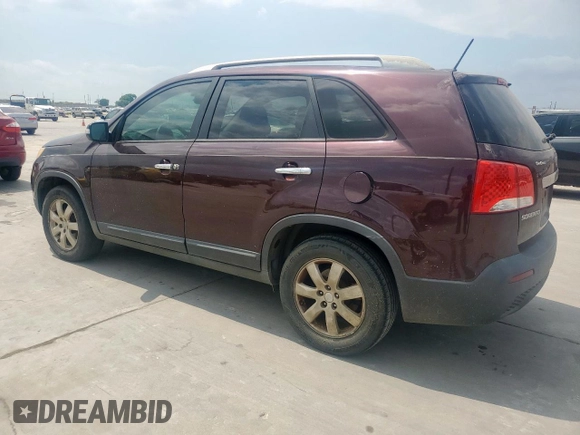 2011 Kia Sorento LX with VIN 5XYKT4A1XBG081472, listed as a Copart auction lot 53398675 with 207,343 mi miles and Clean Title. Bid and sale history available at DreamBid. Image 2.