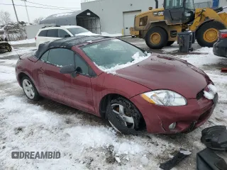 2007 Mitsubishi Eclipse GS with VIN 4A3AL25F47E061575, listed as a Copart auction lot 47517875 with 171,747 mi miles and Salvage Title. Bid and sale history available at DreamBid. Image 4.