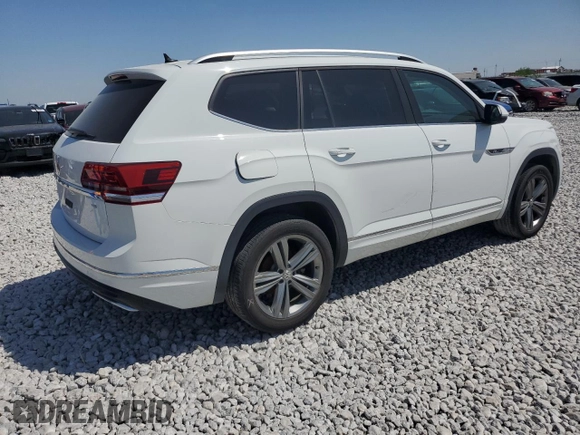 2018 Volkswagen Atlas SE with VIN 1V2FR2CA0JC575617, listed as a Copart auction lot 72691074 with 86,505 mi miles and Salvage title. Bid and sale history available at DreamBid. Image 3.