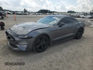 2021 Ford Mustang EcoBoost with VIN 1FA6P8TH2M5134769, listed as a Copart auction lot 58552635 with 100,030 mi miles and Salvage title. Bid and sale history available at DreamBid. Image 1.