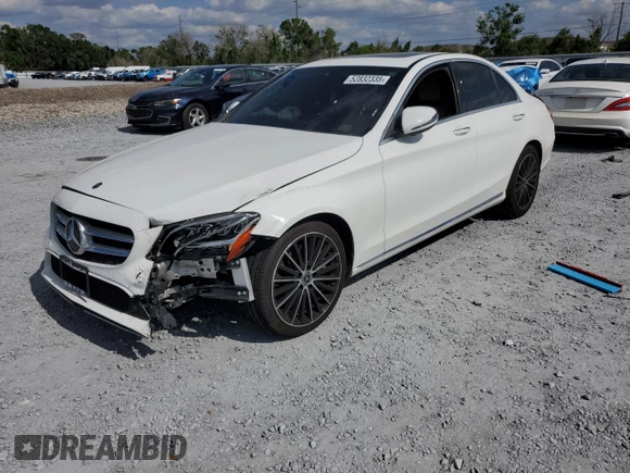 2021 Mercedes-Benz C 300 z VIN W1KWF8DB0MR652112, wystawiony jako Copart lot #52832335 z przebiegiem Nie podano mil oraz Nie do naprawy • Non repairable. Historia ofert i sprzedaży dostępna na DreamBid. Obrazek 1.