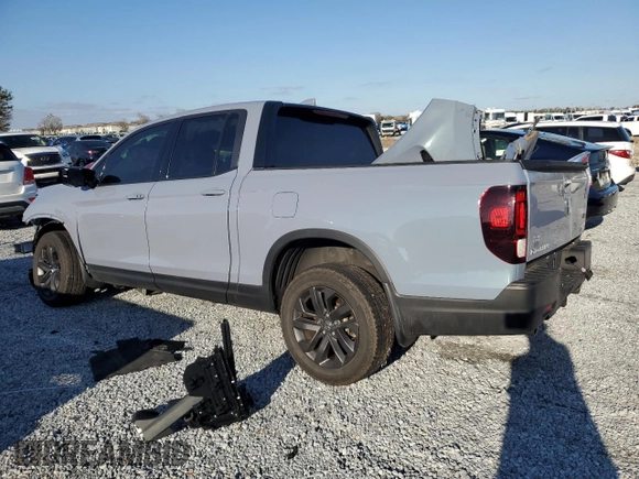 2023 Honda Ridgeline Sport z VIN 5FPYK3F19PB042880, wystawiony jako Copart lot #46337135 z przebiegiem Nie podano mil oraz Nie do naprawy • Non repairable. Historia ofert i sprzedaży dostępna na DreamBid. Obrazek 2.