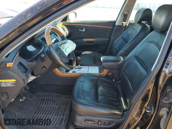 2007 Hyundai Azera SE with VIN KMHFC46F07A244428, listed as a Copart auction lot 80260304 with Not provided miles and Salvage title. Bid and sale history available at DreamBid. Image 7.