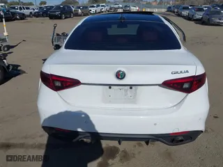2019 Alfa Romeo Giulia Ti with VIN ZARFAMBN0K7606230, listed as a IAAI auction lot 41421769 with 69,274 mi miles. Bid and sale history available at carsss.com. Image 16.