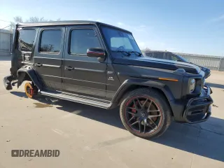 2019 Mercedes-Benz G 63 AMG with VIN WDCYC7HJ5KX307720, listed as a Copart auction lot 87278844 with 63,380 mi miles and Salvage Title. Bid and sale history available at DreamBid. Image 4.