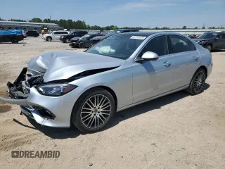 2024 Mercedes-Benz C 300 with VIN W1KAF4GB8RR226741, listed as a Copart auction lot 52757875 with 4,217 mi miles and Salvage title. Bid and sale history available at DreamBid. Image 1.