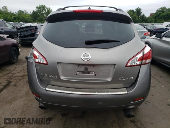 2011 Nissan Murano S с VIN JN8AZ1MW1BW179264, выставлен на аукционе Copart как лот 59979635 с пробегом 122 685 миль миль и Списание • Salvage title. История ставок и продаж доступна на DreamBid. Изображение 6.