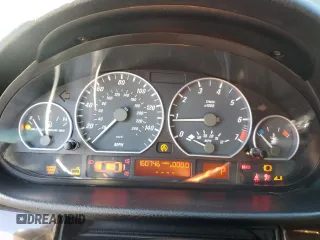 2002 BMW 3 Series 330Ci with VIN WBABS534X2JU90049, listed as a Copart auction lot 52205255 with 160,746 mi miles and Salvage Title. Bid and sale history available at carsss.com. Image 9.