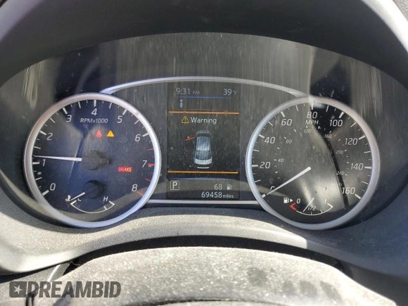 2019 Nissan Sentra SR with VIN 3N1AB7AP0KY380360, listed as a Copart auction lot 52254275 with 69,458 mi miles and Salvage Title. Bid and sale history available at carsss.com. Image 9.