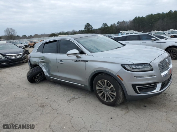 2020 Lincoln Nautilus Reserve with VIN 2LMPJ8K91LBL04768, listed as a Copart auction lot 47469045 with 77,574 mi miles and Salvage Title. Bid and sale history available at carsss.com. Image 4.