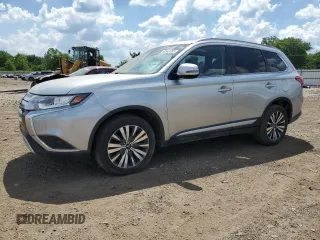 2020 Mitsubishi Outlander ES with VIN JA4AZ3A33LZ017468, listed as a Copart auction lot 60548765 with 79,759 mi miles and Salvage title. Bid and sale history available at DreamBid. Image 1.