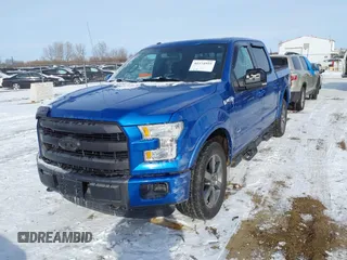 2015 Ford F-150 XLT with VIN 1FTEW1EG6FFA09095, listed as a IAAI auction lot 41574955 with 87,273 mi miles and . Bid and sale history available at DreamBid. Image 17.