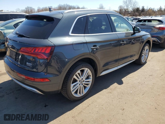 2018 Audi Q5 Prestige with VIN WA1CNAFY7J2235559, listed as a Copart auction lot 52076415 with 62,340 mi miles and Salvage Title. Bid and sale history available at carsss.com. Image 3.