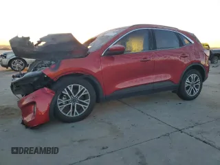 2021 Ford Escape SEL z VIN 1FMCU0H65MUB32353, wystawiony jako Copart lot #42047125 z przebiegiem Nie podano mil oraz Nie do naprawy • Non repairable. Historia ofert i sprzedaży dostępna na DreamBid. Obrazek 1.
