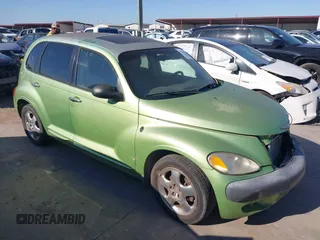 2001 Chrysler PT Cruiser z VIN 3C8FY4BB21T527193, wystawiony jako IAAI lot #42237909 z przebiegiem 120 070 mil mil oraz . Historia ofert i sprzedaży dostępna na DreamBid. Obrazek 1.