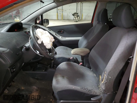 2009 Toyota Yaris with VIN JTDJT903X95247553, listed as a Copart auction lot 42394035 with 186,582 mi miles and Clean Title. Bid and sale history available at DreamBid. Image 7.