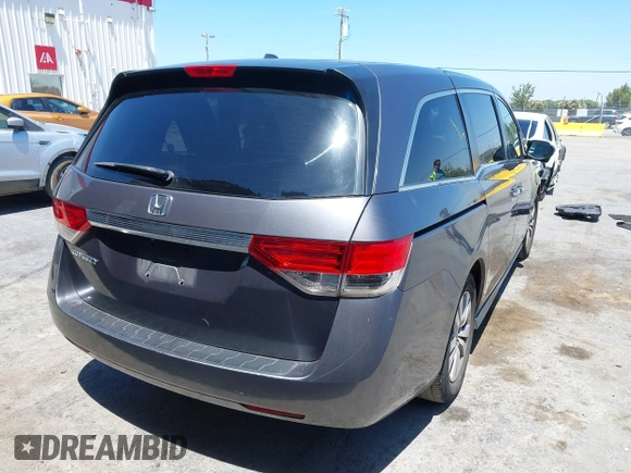 2016 Honda Odyssey EX-L z VIN 5FNRL5H62GB137747, wystawiony jako IAAI lot #42304557 z przebiegiem 202 056 mil mil oraz . Historia ofert i sprzedaży dostępna na DreamBid. Obrazek 4.
