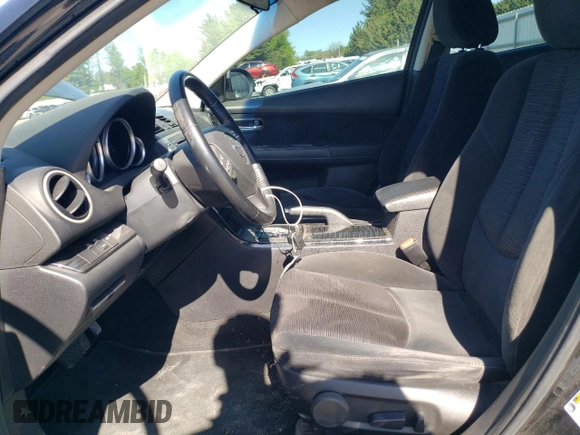 2010 Mazda 6 i Touring Plus with VIN 1YVHZ8CH9A5M02879, listed as a Copart auction lot 54875595 with 144,315 mi miles and Salvage title. Bid and sale history available at DreamBid. Image 7.