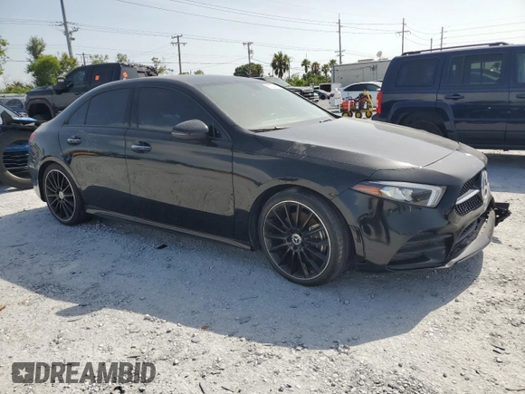 2019 Mercedes-Benz A 220 with VIN WDD3G4EB4KW022776, listed as a Copart auction lot 60233695 with Not provided miles and Clean title. Bid and sale history available at DreamBid. Image 4.