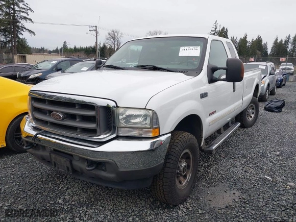 2004 Ford Super Duty F-350 SRW XL with VIN 1FTSX31P24EC26020, listed as a IAAI auction lot 41159156 with 1 mi miles. Bid and sale history available at carsss.com. Image 2.