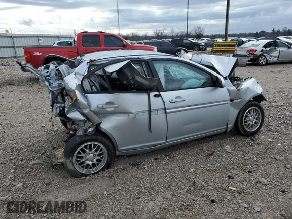 2006 Hyundai Accent GLS with VIN KMHCN46C26U060205, listed as a Copart auction lot 85433104 with 0 mi miles and Salvage Title. Bid and sale history available at carsss.com. Image 3.