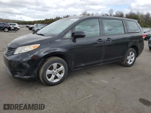 2014 Toyota Sienna L with VIN 5TDZK3DC2ES480859, listed as a Copart auction lot 72732274 with 174,276 mi miles and Non Repairable. Bid and sale history available at carsss.com. Image 1.
