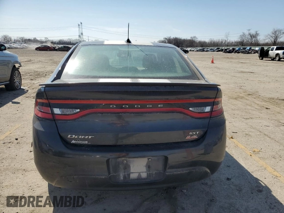2014 Dodge Dart SXT with VIN 1C3CDFBB9ED791409, listed as a Copart auction lot 48862405 with 131,223 mi miles and Salvage Title. Bid and sale history available at carsss.com. Image 6.