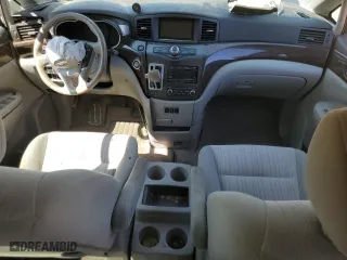 2013 Nissan Quest SV with VIN JN8AE2KP2D9071511, listed as a Copart auction lot 68070654 with 128,118 mi miles and Salvage Title. Bid and sale history available at carsss.com. Image 8.