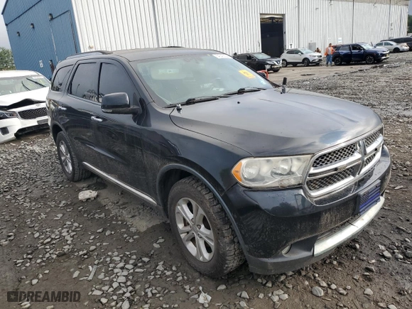 2013 Dodge Durango Crew with VIN 1C4RDJDG5DC700822, listed as a Copart auction lot 64343624 with 179,142 mi miles and Clean Title. Bid and sale history available at carsss.com. Image 4.