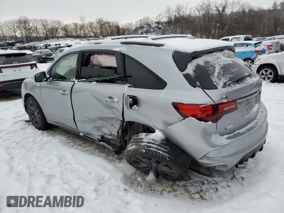 2019 Acura MDX Technology с VIN 5J8YD4H04KL013744, выставлен на аукционе Copart как лот 85860744 с пробегом 104 679 миль миль и Списание • Salvage title. История ставок и продаж доступна на DreamBid. Изображение 2.