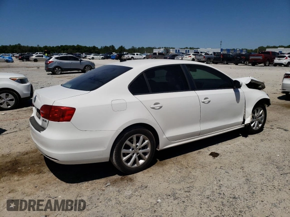 2012 Volkswagen Jetta Sedan SE w/Convenience & Sunroof with VIN 3VWDX7AJ9CM369676, listed as a Copart auction lot 53093655 with 138,564 mi miles and Salvage Title. Bid and sale history available at carsss.com. Image 3.