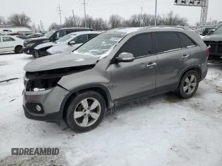 2012 Kia Sorento EX with VIN 5XYKUDA20CG188196, listed as a Copart auction lot 88105895 with Not Provided miles and Salvage Title. Bid and sale history available at carsss.com. Image 1.