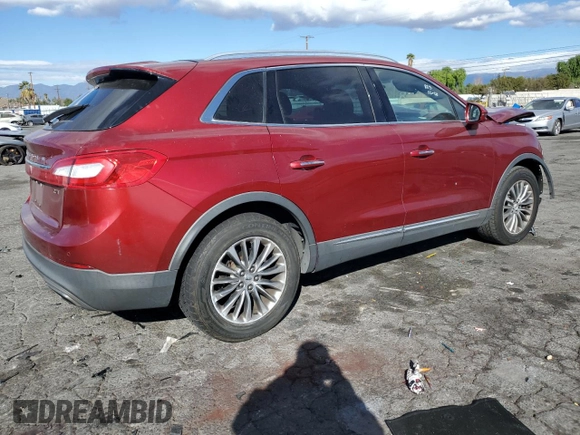 2017 Lincoln MKX Select with VIN 2LMPJ6KP5HBL15010, listed as a Copart auction lot 87696665 with 129,295 mi miles and Salvage Title. Bid and sale history available at carsss.com. Image 3.