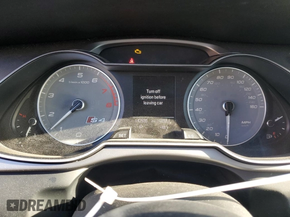 2014 Audi S4 Premium Plus z VIN WAUBGAFL1EA059231, wystawiony jako Copart lot #48621905 z przebiegiem 142 520 mil mil oraz Szkoda całkowita • Salvage title. Historia ofert i sprzedaży dostępna na DreamBid. Obrazek 9.