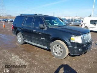 2007 Ford Expedition Limited with VIN 1FMFU195X7LA80222, listed as a IAAI auction lot 41509870 with 163,149 mi miles. Bid and sale history available at carsss.com. Image 1.