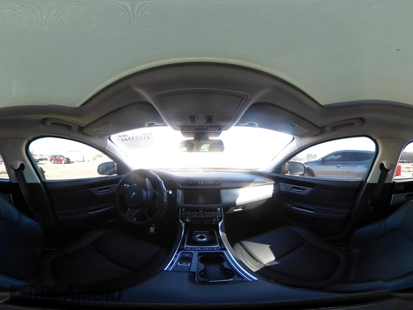 2018 Jaguar XF 25t Premium with VIN SAJBJ4FX1JCY55244, listed as a IAAI auction lot 41123344 with 57,373 mi miles. Bid and sale history available at carsss.com. Image 18.
