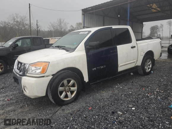 2008 Nissan Titan SE with VIN 1N6BA07D58N348807, listed as a Copart auction lot 50102605 with Not Provided miles and Clean Title. Bid and sale history available at carsss.com. Image 1.