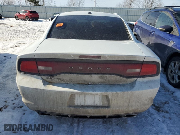 2012 Dodge Charger SXT with VIN 2C3CDXHG9CH220771, listed as a Copart auction lot 43308005 with 296,555 mi miles and Clean Title. Bid and sale history available at carsss.com. Image 6.