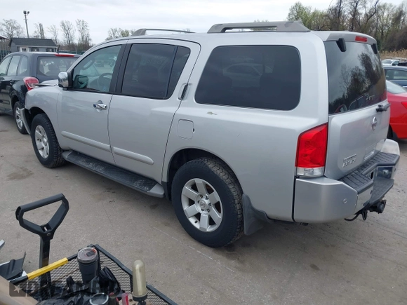2004 Nissan Armada LE z VIN 5N1AA08BX4N707781, wystawiony jako IAAI lot #41887263 z przebiegiem 221 016 mil mil oraz . Historia ofert i sprzedaży dostępna na DreamBid. Obrazek 3.