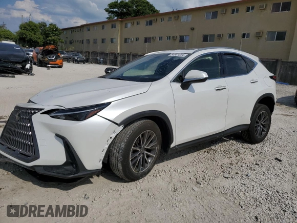 2023 Lexus NX with VIN JTJGDCAZ3P5012736, listed as a Copart auction lot 54851894 with 4,097 mi miles and Salvage Title. Bid and sale history available at carsss.com. Image 1.