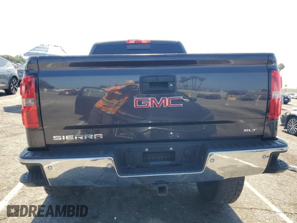 2014 GMC Sierra 1500 SLT with VIN 3GTU2VEC4EG224564, listed as a Copart auction lot 61299875 with 136,539 mi miles and Salvage title. Bid and sale history available at DreamBid. Image 6.
