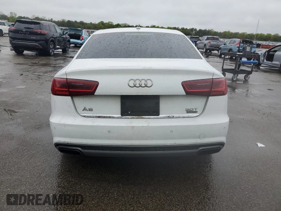 2016 Audi A6 Premium Plus with VIN WAUFGAFC5GN041991, listed as a Copart auction lot 56282225 with 99,317 mi miles and Clean Title. Bid and sale history available at DreamBid. Image 6.