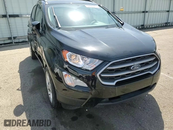 2021 Ford EcoSport SE with VIN MAJ3S2GEXMC425577, listed as a Copart auction lot 54005715 with 17,030 mi miles and Salvage title. Bid and sale history available at DreamBid. Image 14.