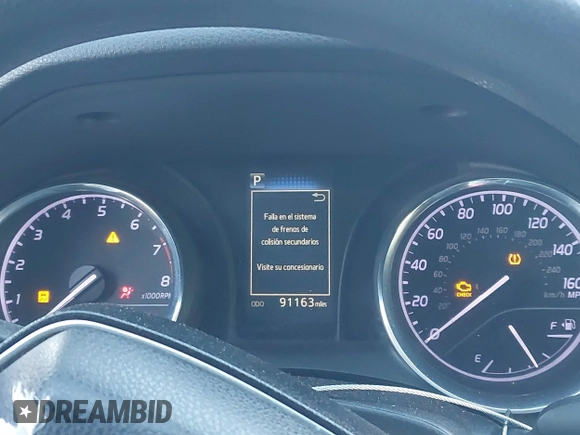 2019 Toyota Camry LE z VIN 4T1B11HK1KU804266, wystawiony jako IAAI lot #41226403 z przebiegiem 91 163 mil mil oraz . Historia ofert i sprzedaży dostępna na DreamBid. Obrazek 7.