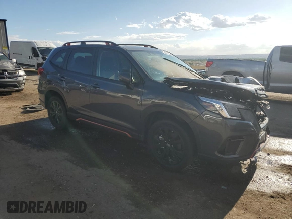 2023 Subaru Forester Special Sports с VIN JF2SKAJC4PH502170, выставлен на аукционе Copart как лот 62414035 с пробегом Не указан миль и Списание • Salvage title. История ставок и продаж доступна на DreamBid. Изображение 4.