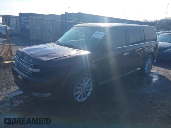 2017 Ford Flex Limited with VIN 2FMHK6D8XHBA10072, listed as a IAAI auction lot 41550829 with 132,995 mi miles. Bid and sale history available at carsss.com. Image 2.